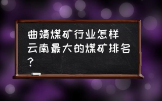 曲靖煤矿行业怎样(云南最大的煤矿排名？)