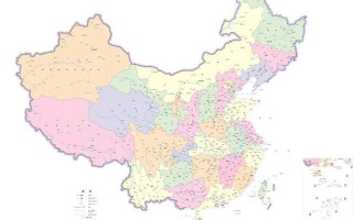 中国地图高清版大图（新版标准地图发布）